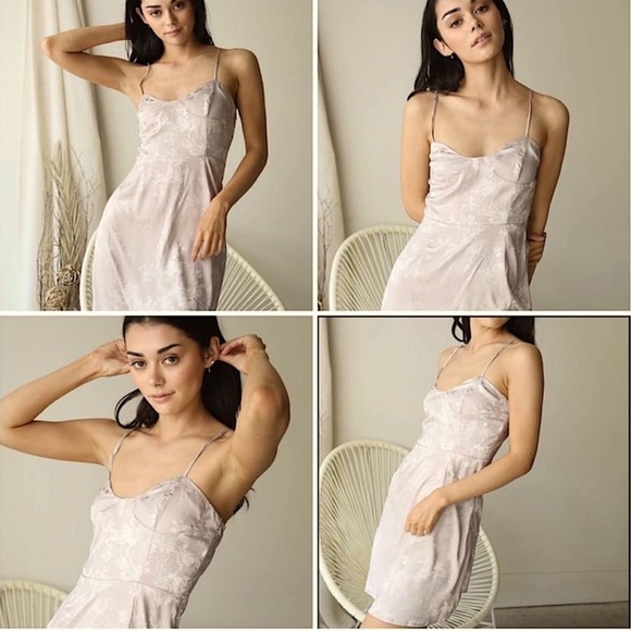 Okakie Silk Floral Dress (Workhall) - Picture 2 of 3